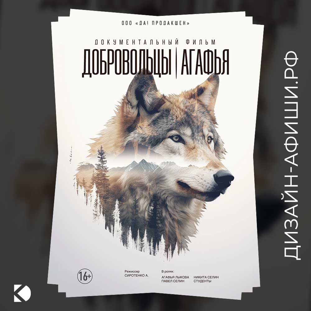 Основная афиша мероприятия афиша театра и кино для Документальный фильм «Добровольцы | Агафья Лыкова»